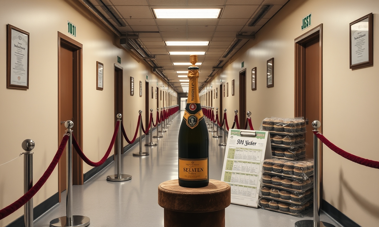 101 Jahre und immer noch scharf auf Sekt mit dem Buergermeister