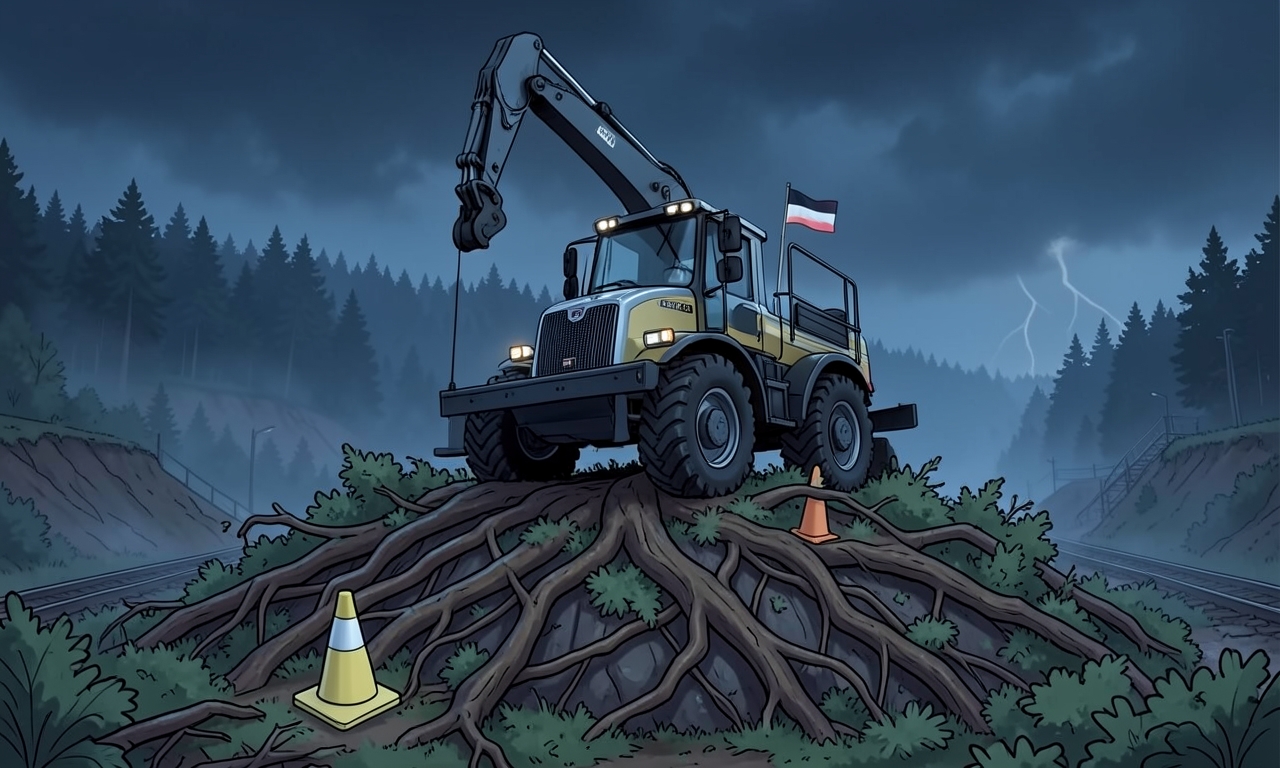 Bagger-Forstmulcher: Oesterreichs neue Hoffnung gegen wuchernden Urwald