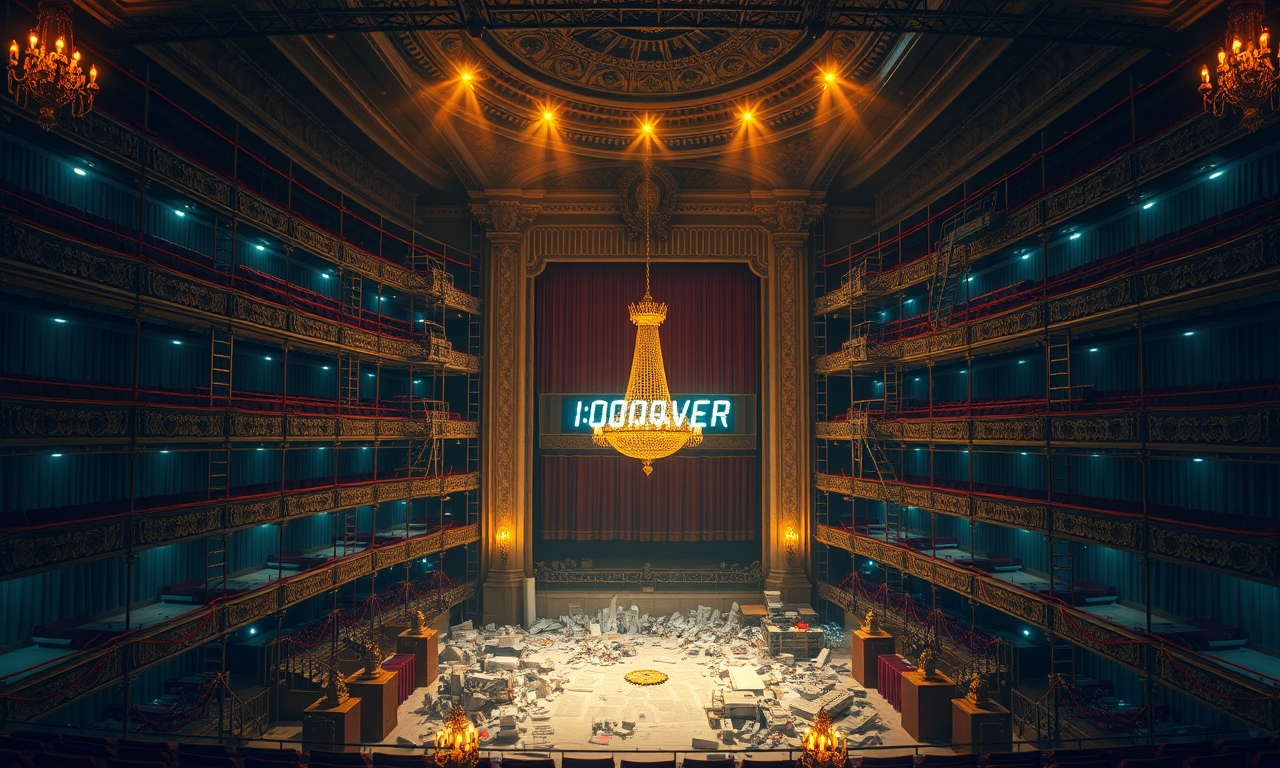 Bauen wie im Luxus-Sanatorium: Warum Opernhäuser nie fertig werden