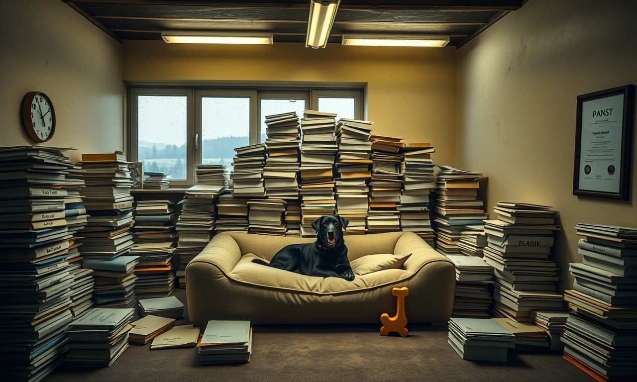 Blackys Wiedergeburt als Therapeut: Angsthund wird Panik-Coach fuer Menschen