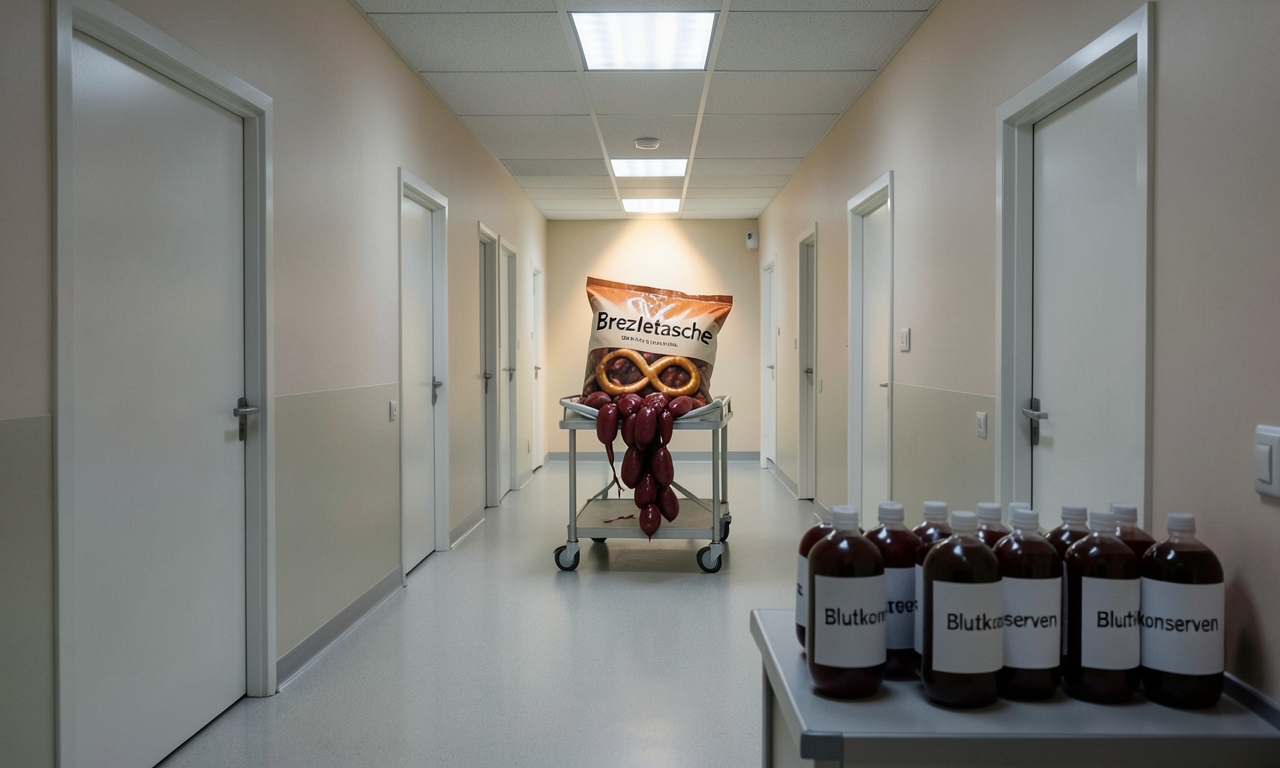 Blutkonserven statt Brezeletasche: Der diensttuende Doktor tritt am Wochenende an