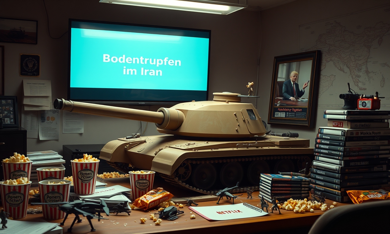 Bodentruppen im Iran: Amerikaner hoffen auf Rambo-Einsatz mit Popcorn-Pause