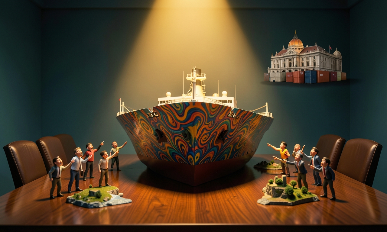 Die neue Galionsfigur der Flotte: Öltanker mit Persönlichkeitsstörung