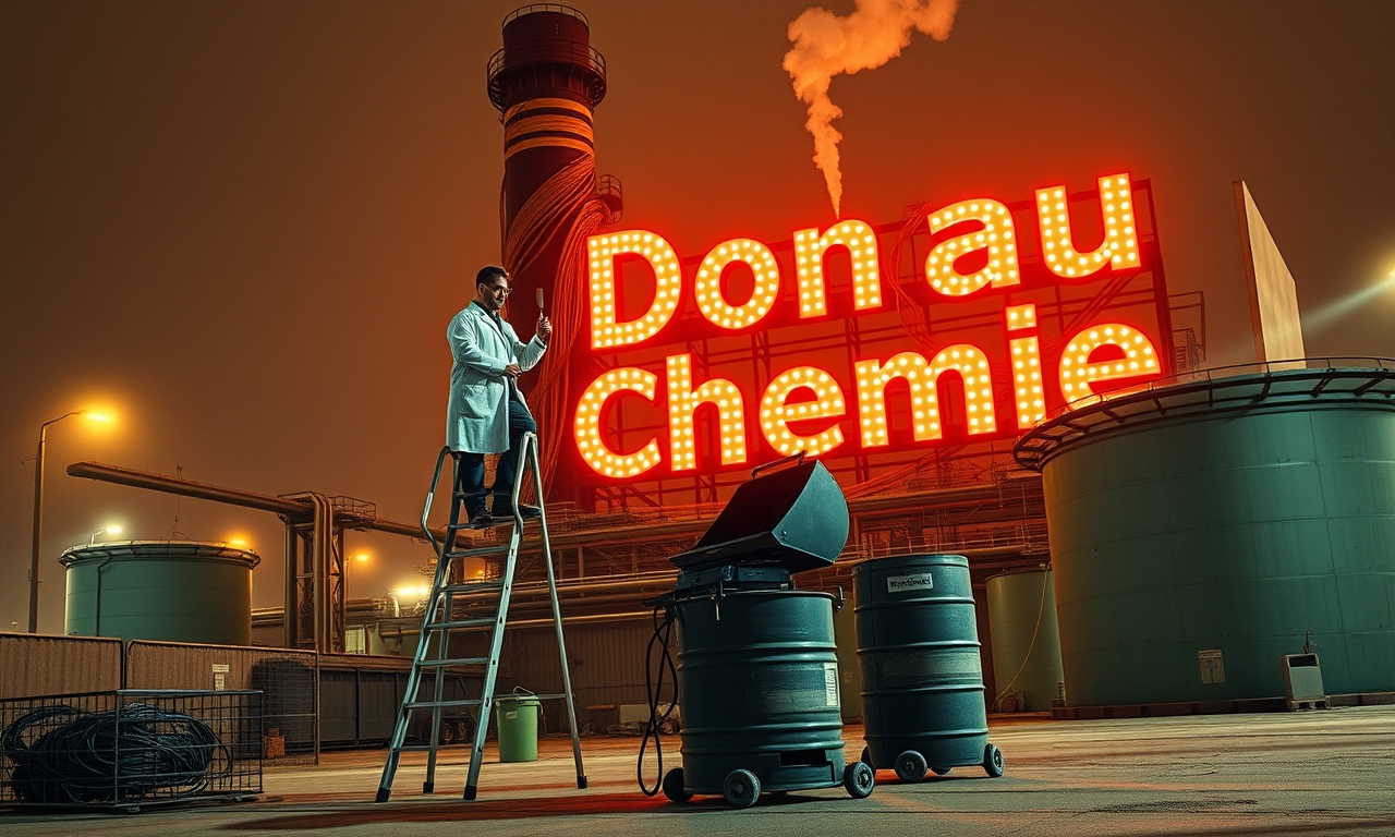 Donau Chemie sucht Spezialisten fuer Installation von Katzen-5-Kabeln