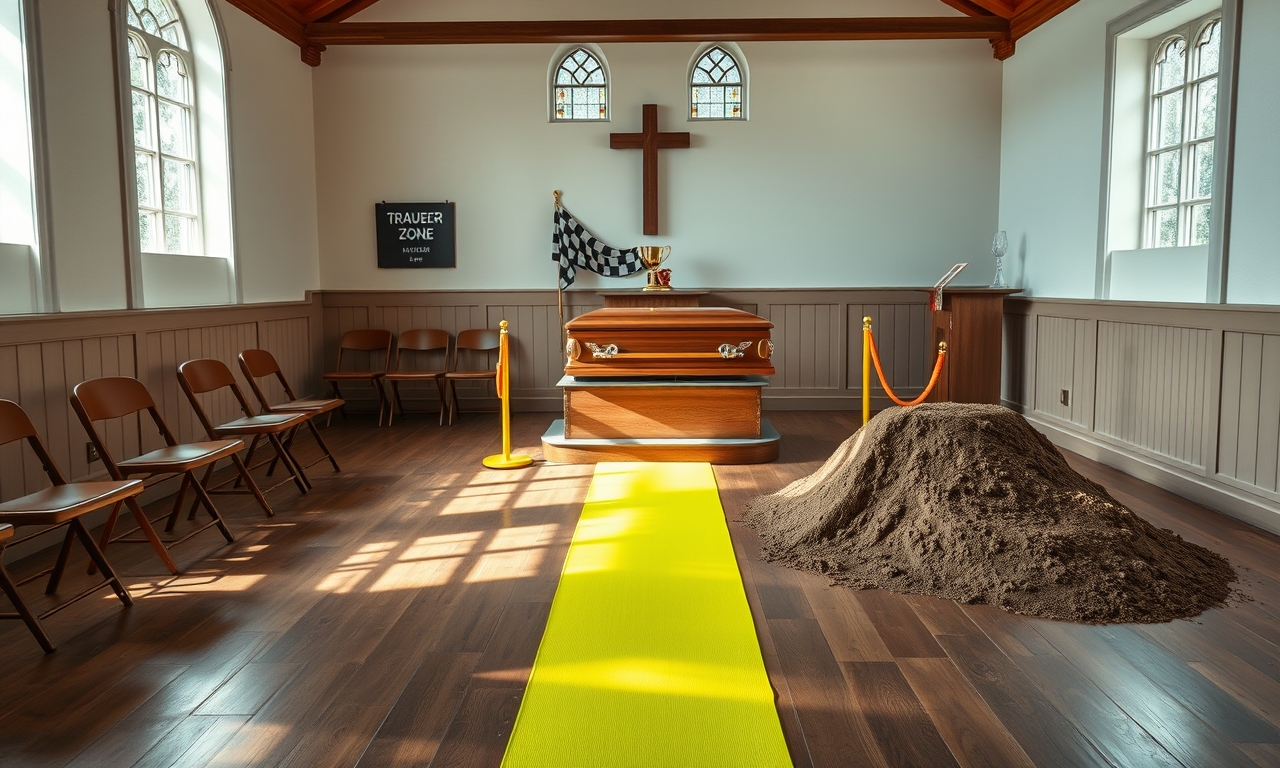 Dorffriedhof nun mit offizieller Motocross-Piste beantragt