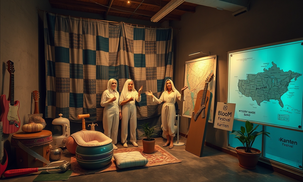 Drei Frauen machen die Innenstadt zum Pop-up-Wellness-Disneyland