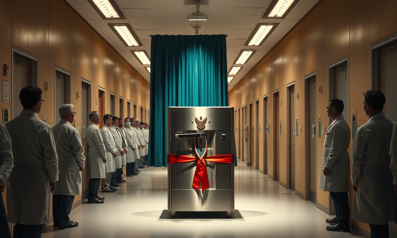 Ehrungen im Spital: Tapferkeitsmedaille für 25 Jahre Kaffeekocher-Leeren