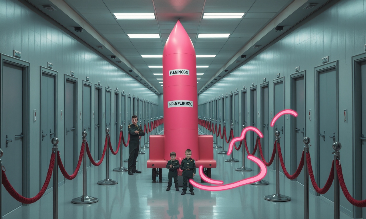 FP-5 Flamingo: Neuer Marschflugkörper vergraebt sich als russischer Osterhase