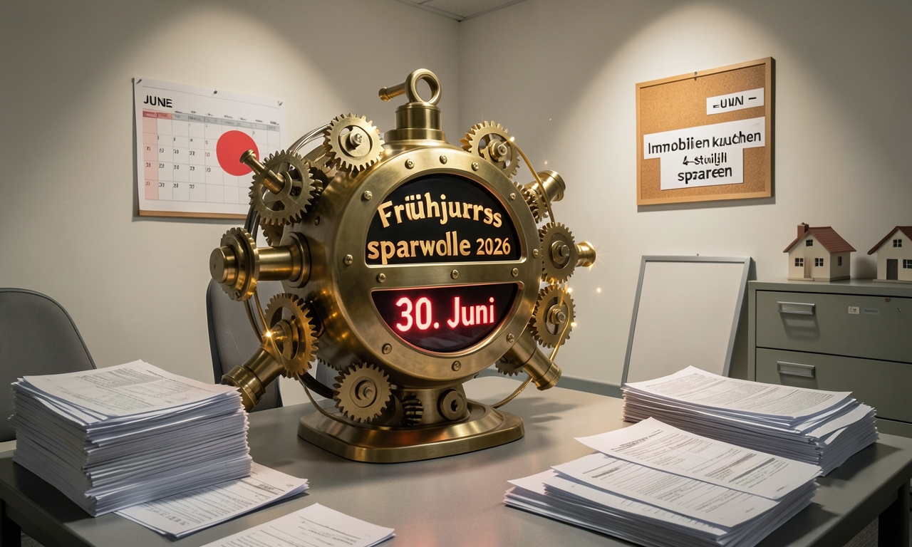 Fruehjahrspartenschema: Noch bis Juni Immobilien kaufen und 4-stellig sparen