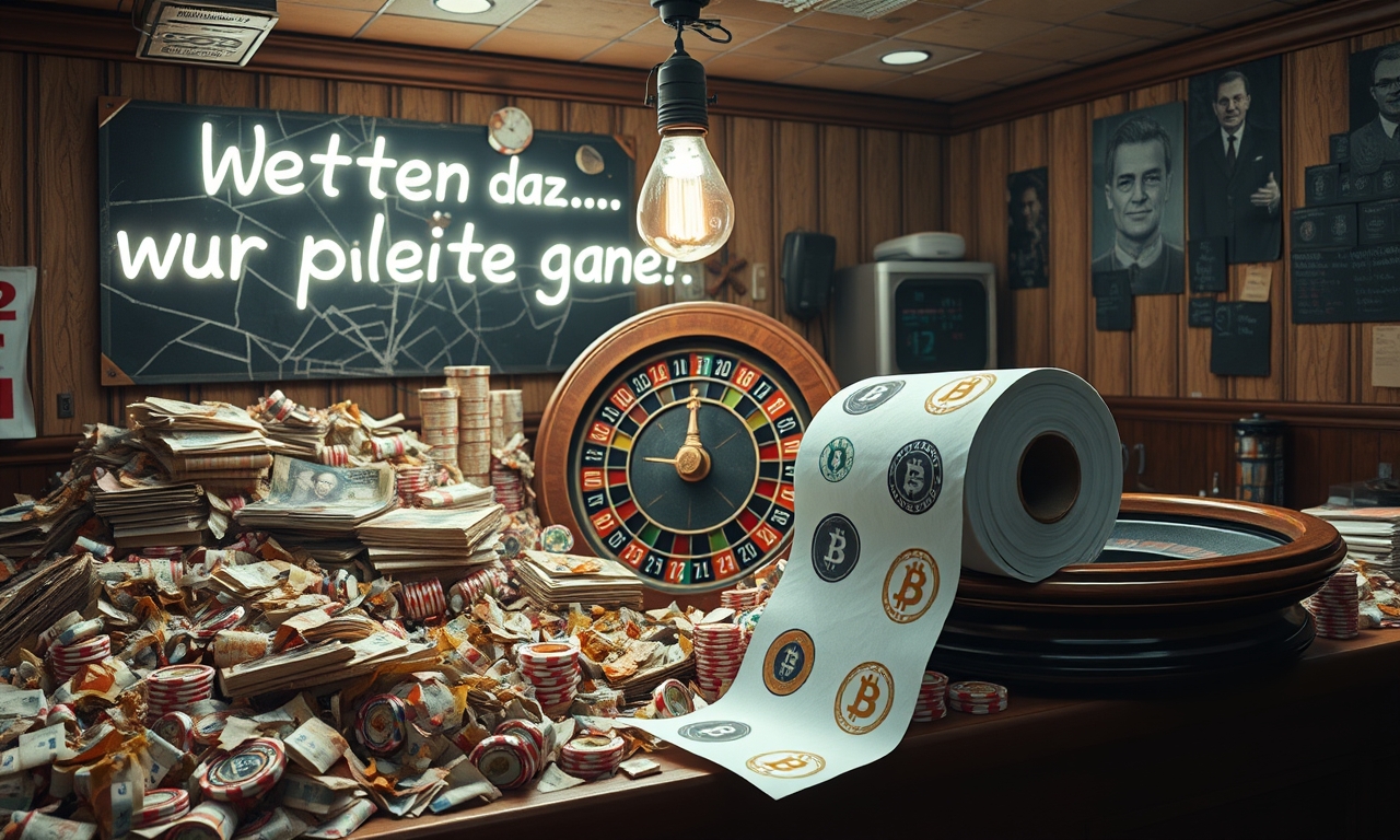 Glücksspiellokal" oder "Wetten dass... wir pleite gehen?