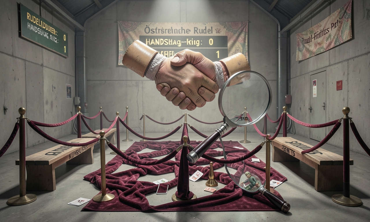 Handschlag-Krieg im Oberoesterreich: Kuehbauers Handschlag-Verweigerung schockt Senft