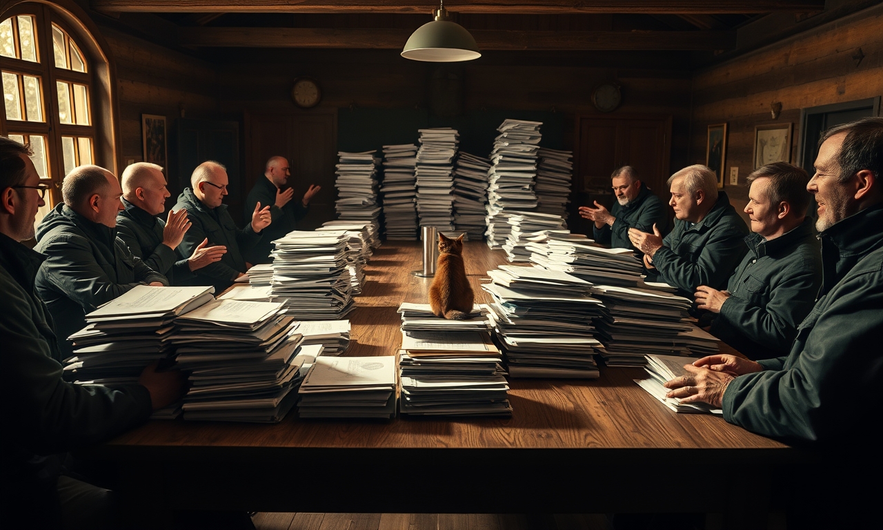 Hegeringsitzung eskaliert: Hasen-Pleite als Grund fuers Amtsenthebungsverfahren