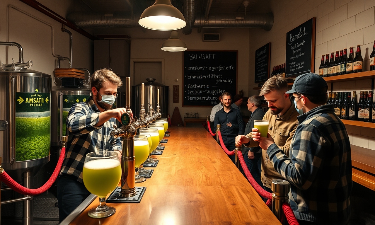 Hipster-Braeu mit Baumsaft und Sojawurst jetzt mit Klimazertifikat