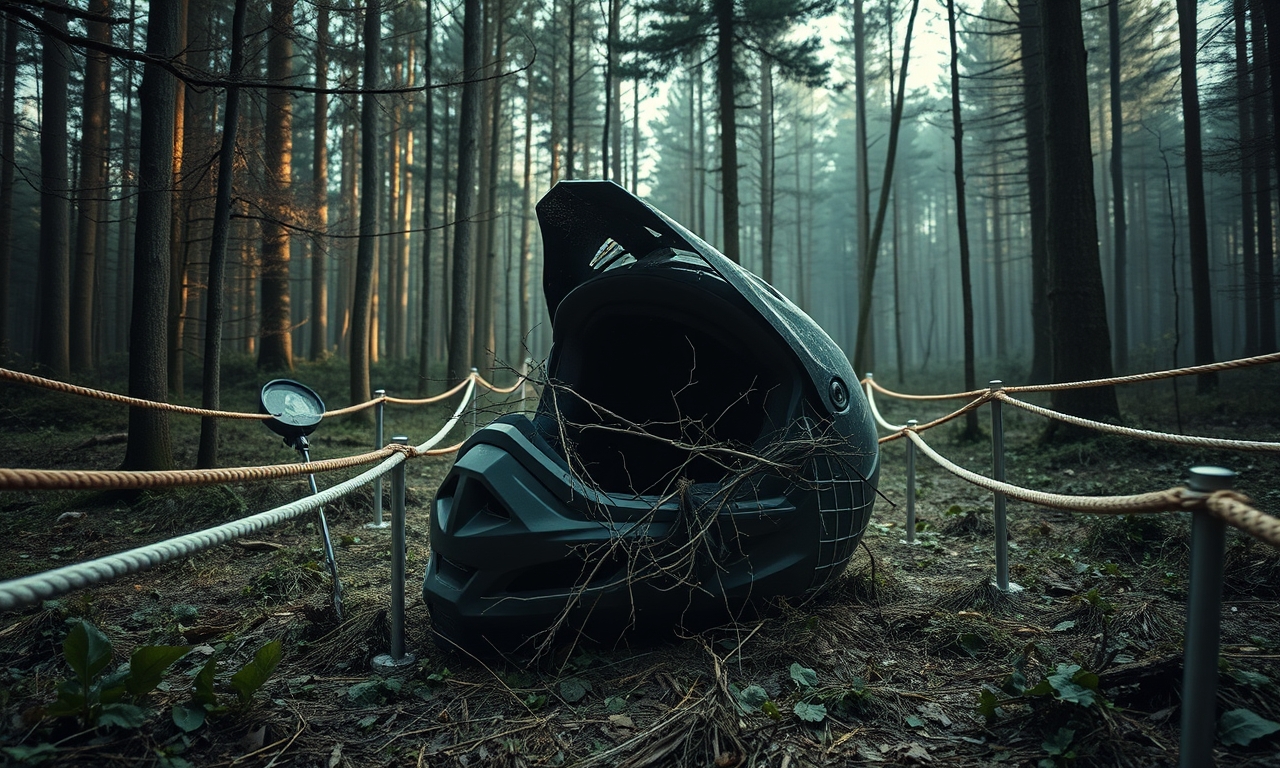 Keine Chance gegen Helm-losen Geschwindigkeit