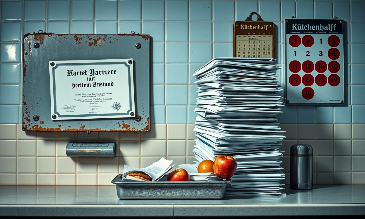 Küchenhilfe: Karriere mit täglicher Jause und echtem Anstand