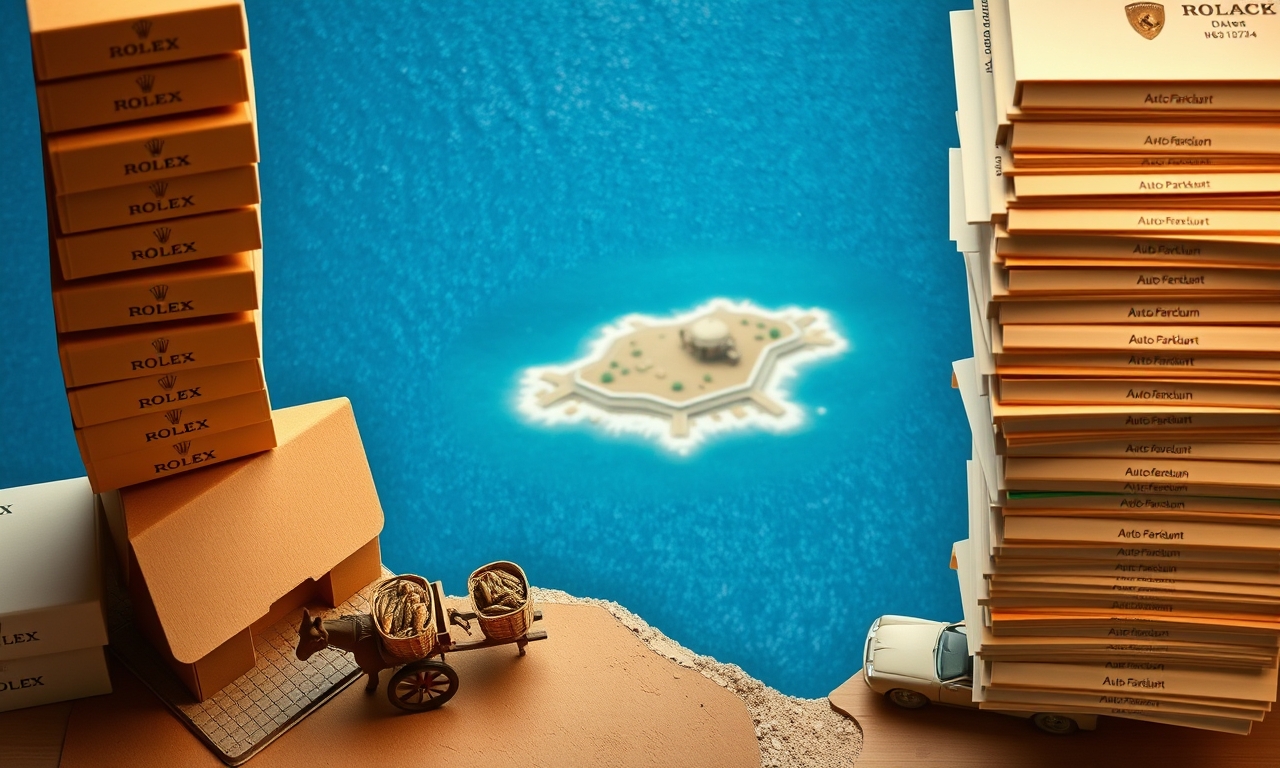 Lamu: Auto-Parkplatz mit Meeresblick sorgt für Rolex-Boom auf Kenia-Urlaubsinsel