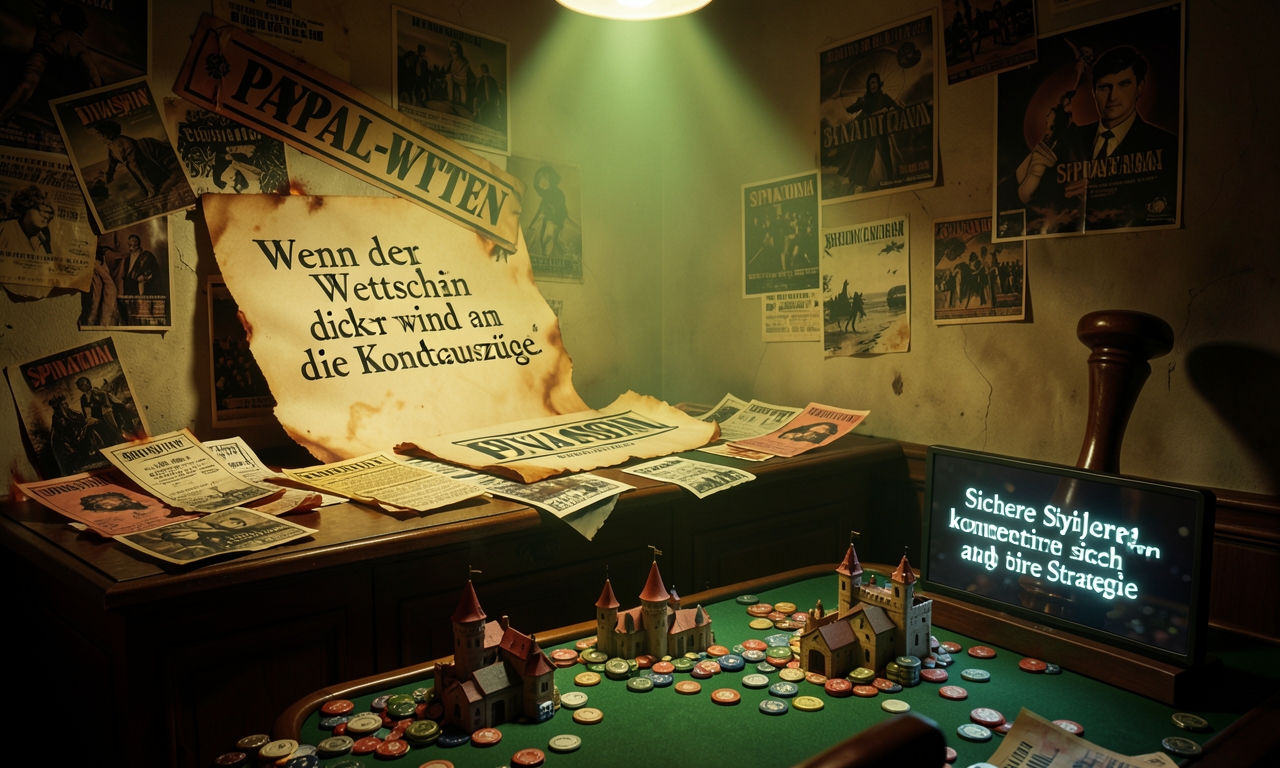 Paypal-Wetten: Wenn der Wettschein dicker wird als die Kontoauszuege