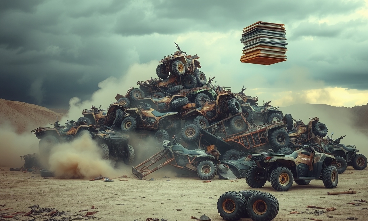 Quads zum Erzbergrodeo: Der Schrottplatz feiert Comeback