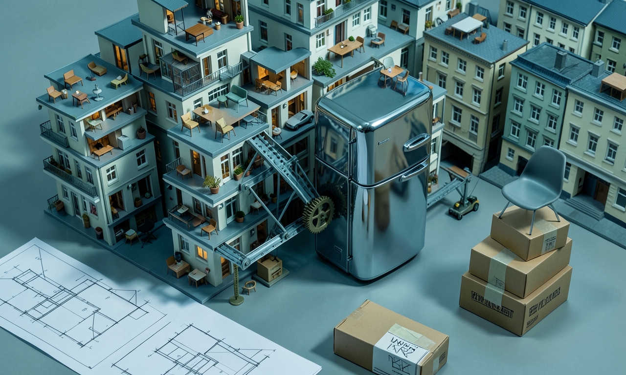 Schönbergs Umzugs-Marathon: 17 Mal umziehen, weil der Kühlschrank nicht Bauhaus war