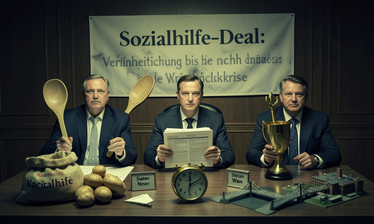 Sozialhilfe-Deal: Vereinheitlichung bis nach der Wirtschaftskrise