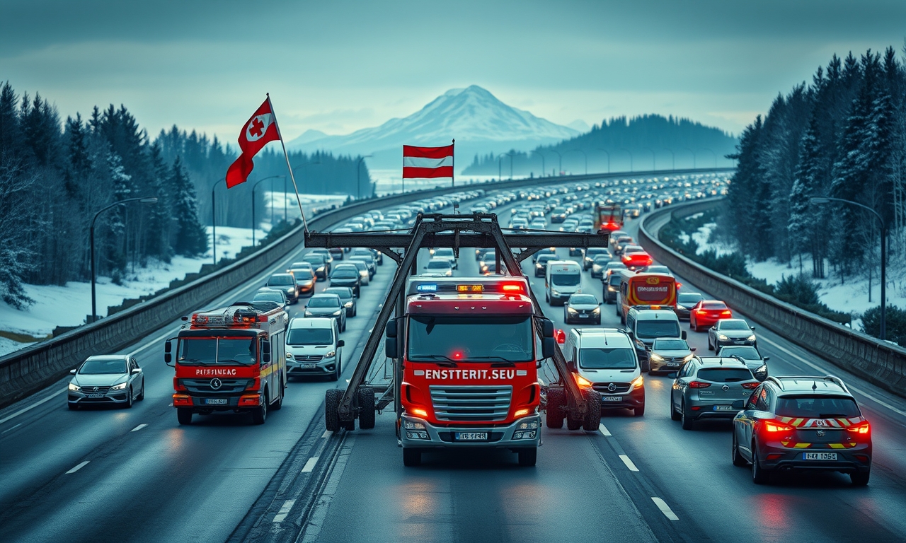 Stau auf A12: Aufpralldämpfer startet erfolgreiche Karriere als Prominenter