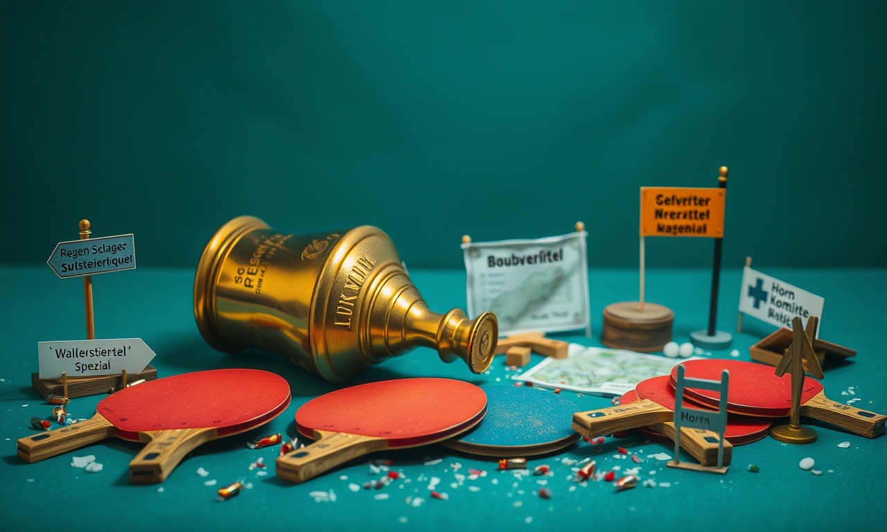 Tischtennis-Staatsmeisterschaft: Warum Nina Skerbinz das Waldviertel in Angst und Schrecken versetzt