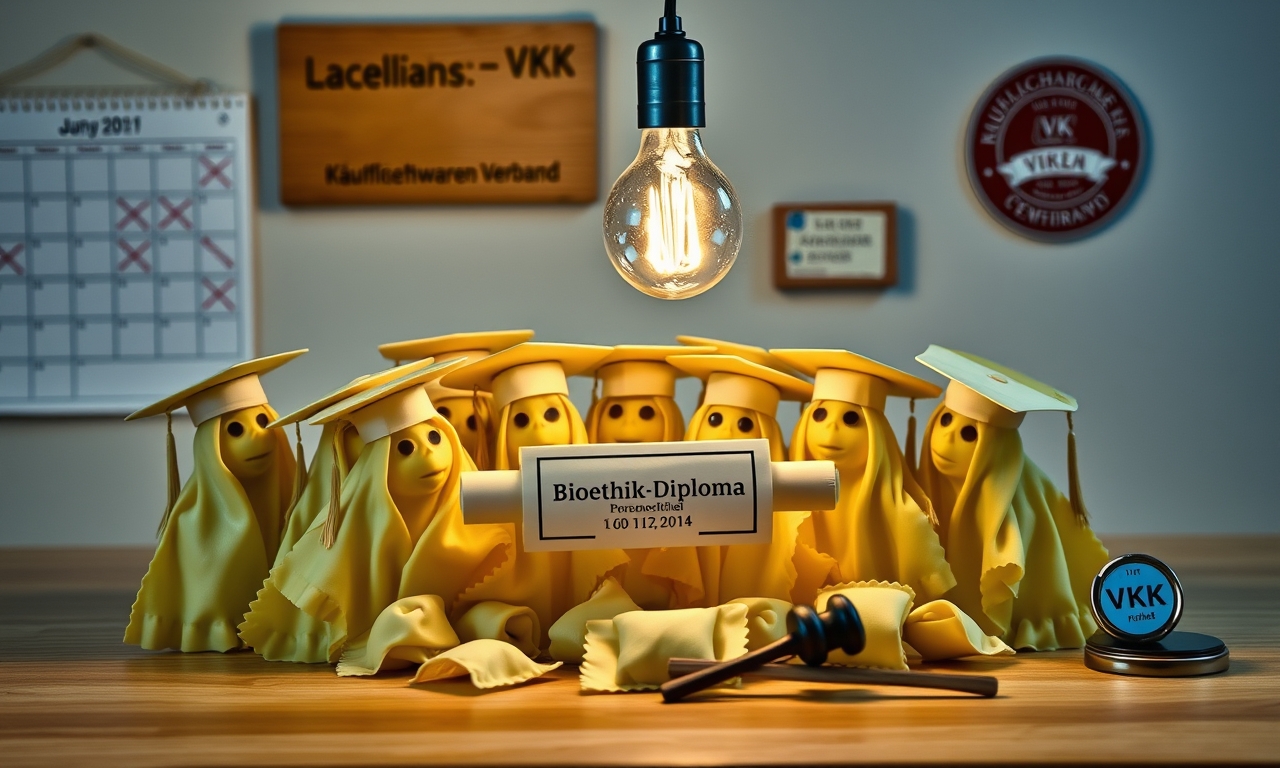 TK-Pasta hat jetzt einen Doktortitel in Bioethik