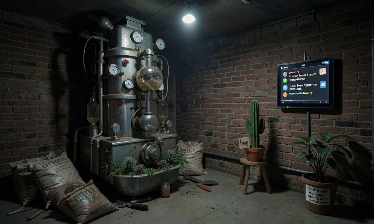 Trendstudie 2026: Keller mit eigener Biokraftstoffanlage und täglichem Kakteenkuschelprogramm