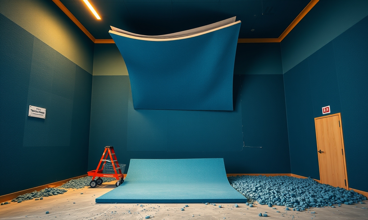 Turnsaal-Renner: Blaue Decke macht Schlagzeilen in Michelhausen