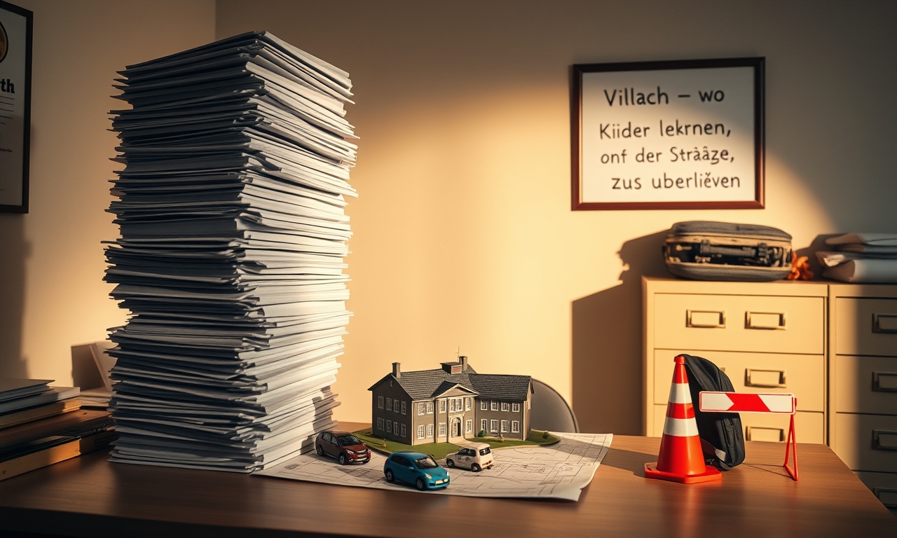 Villach sperrt Schule für Autos – jetzt werden auch Kinder auf die Straße gesetzt