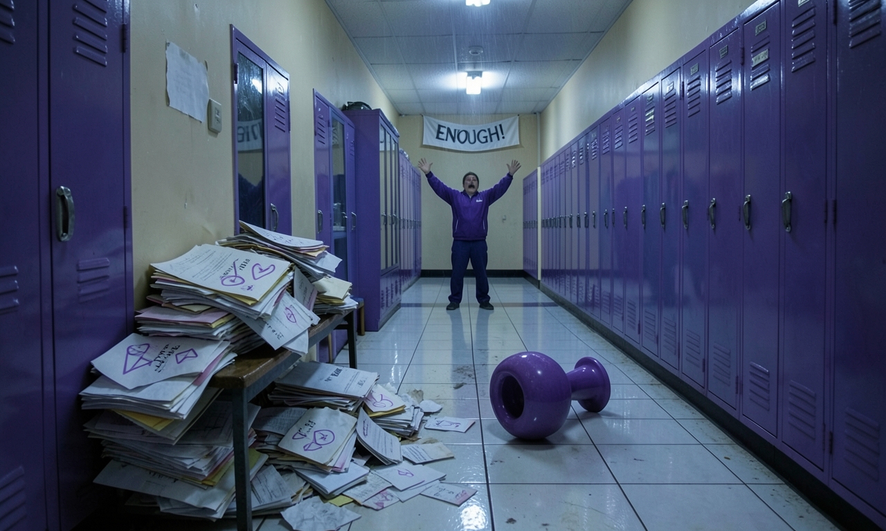 Violetter Triumpf: Wann endlich aufhören mit Siegesparty?