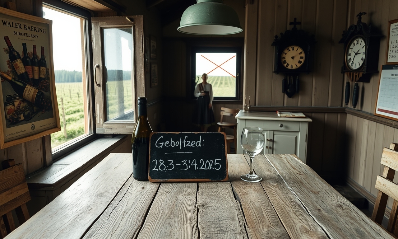 Wein, Weise und Woerter: Canky's Buschenschank spielt mit der Zeit