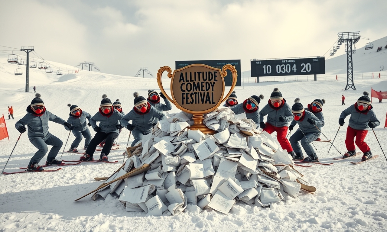 Wenn Stand-up-Comedians auf die Piste gehen: Das klingt lustig - ist aber ein schleichender Ernstfall