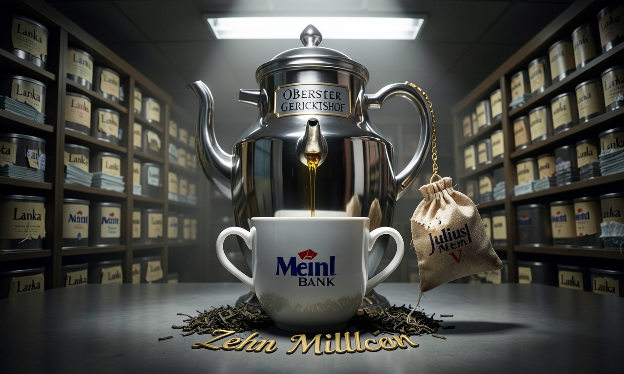 Zehn Millionen Euro: Ein Sturz aus der Teebehälter-Dynastie