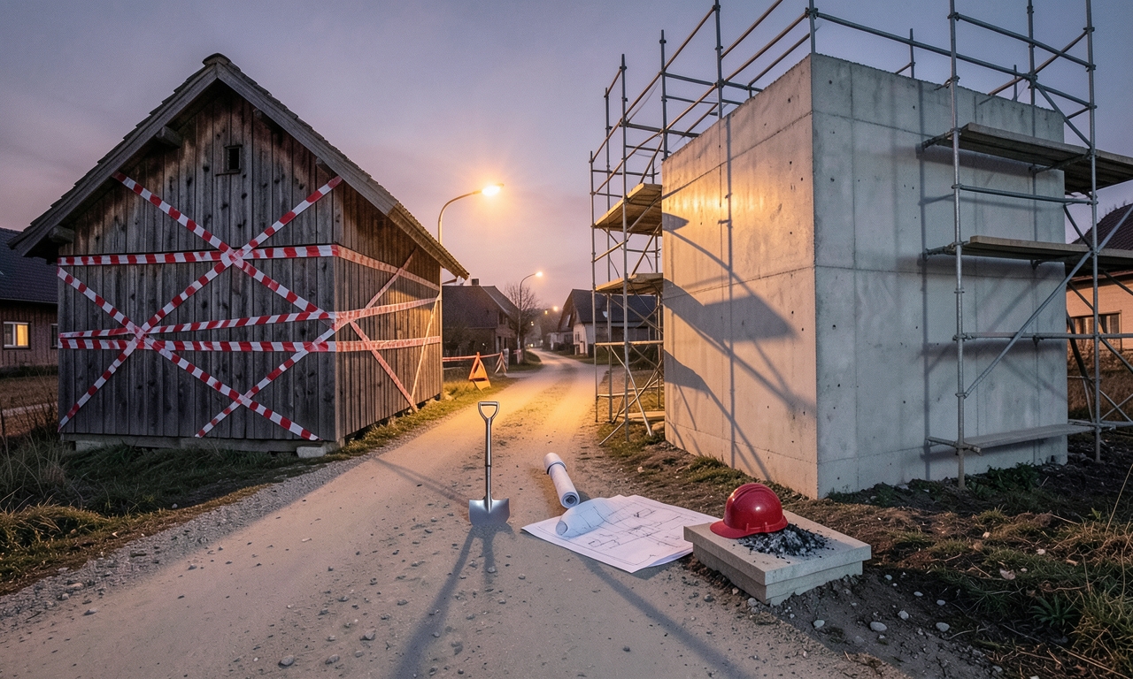 Pinkafeld erfindet das Dorf neu und verbrennt den Stadl gleich mit