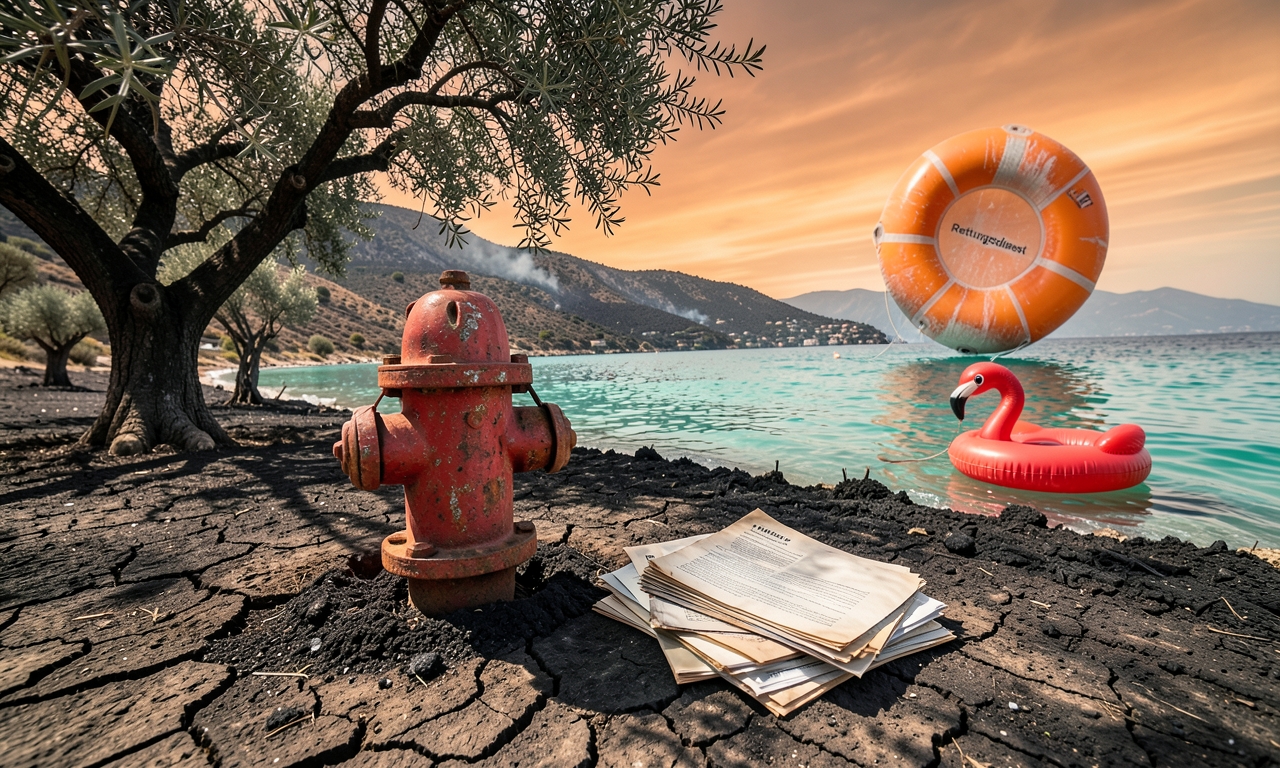 Wenn die Ägäis zum Rettungsdienst wird: Urlaub in Flammen, Kinder auf dem Arm und Rettungshöfe im Fokus