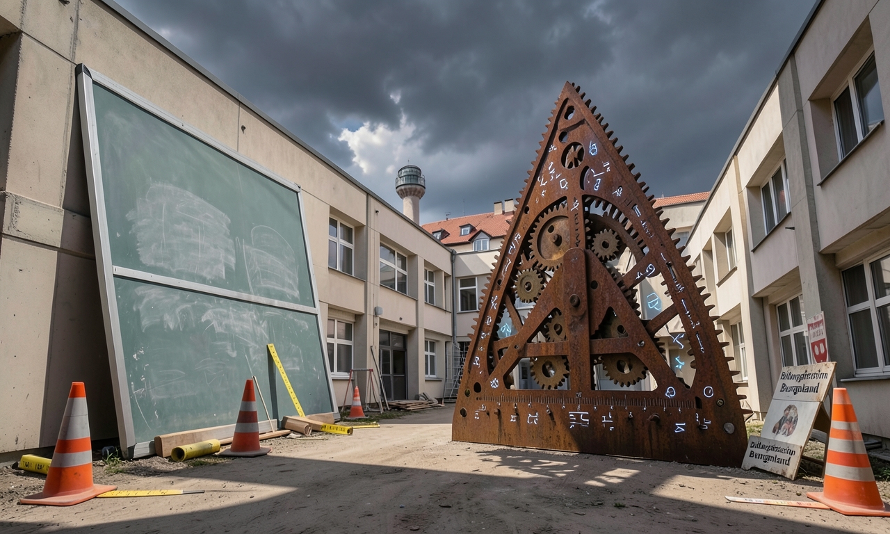 Burgenland baut Klassenzimmer wie andere Sandburgen – nur mit mehr Mathematik