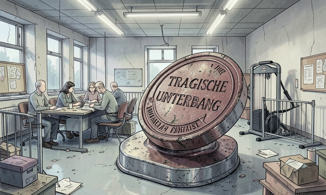 Der tragische Untergang der Sitzgruppe auf dem Ergometer