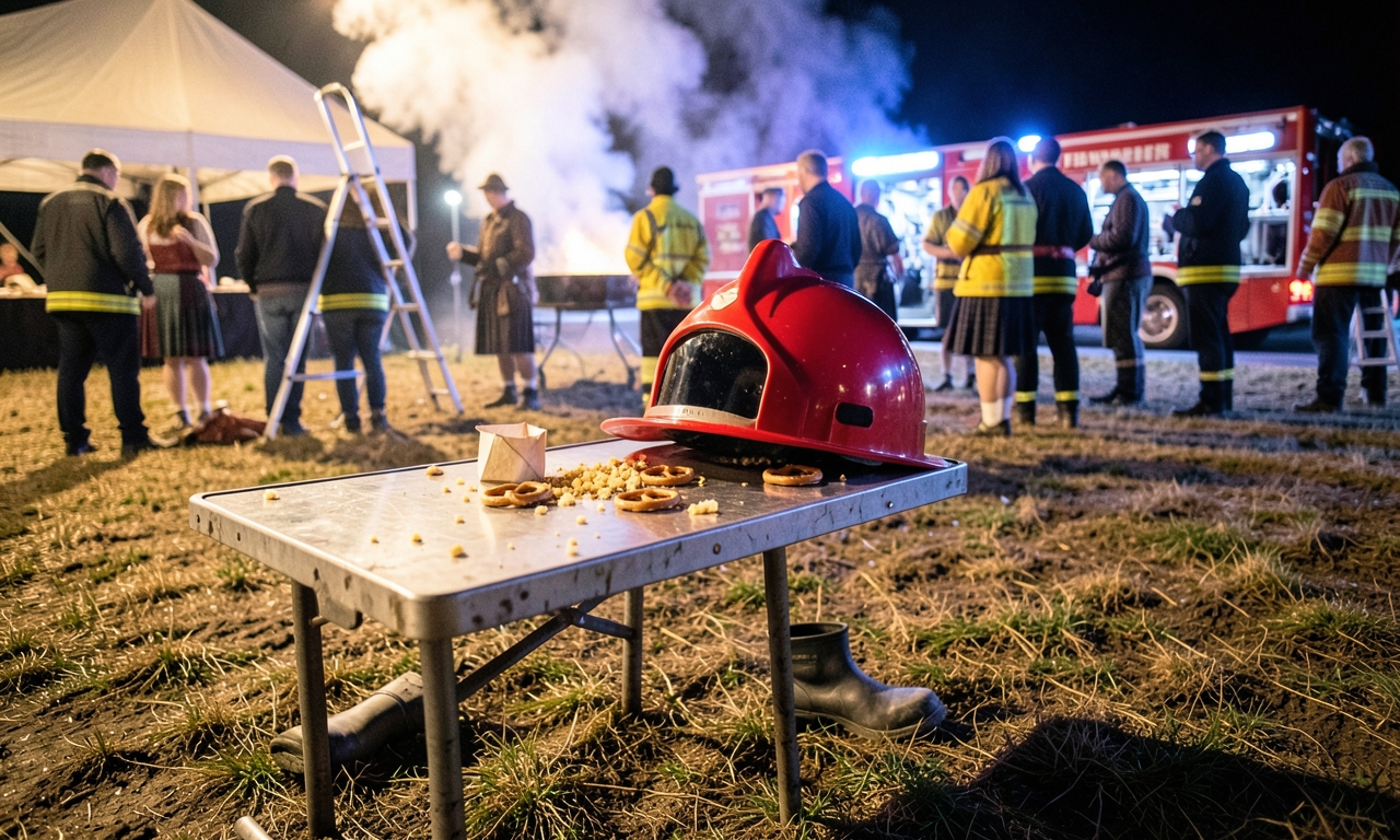 Feuerwehrfest als kollektive Selbstfeier mit Blaulichtromantik