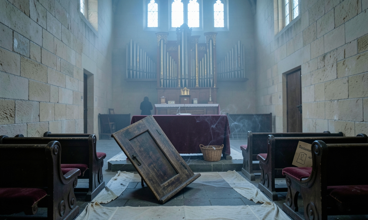 Waldviertler Advent: Selbst die Kirchenbank wird zum Sponsorentresen