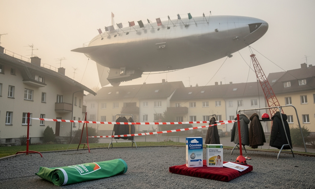 Zeppelinalarm in der Lohbachsiedlung: Eine Pharmaziestudentin sah das Imperium kommen