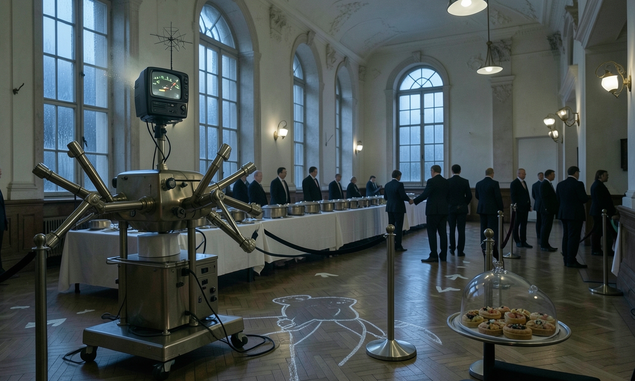 Zukunft trifft Tradition und alle treffen sich gegenseitig am Buffet